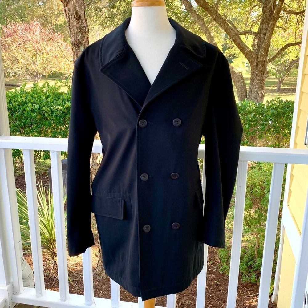 Trend Corneliani Black Wool Jacket